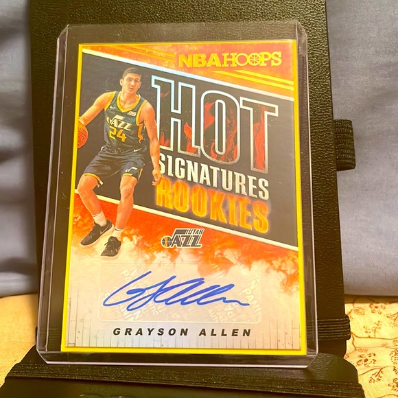 Panini NBA Hoops Grayson Allen Hot Signatures Rookies - Picture 1 of 1